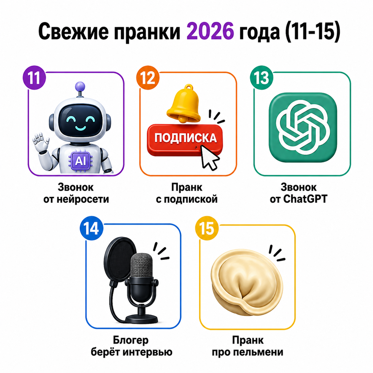 свежие смешные пранки 2026 года